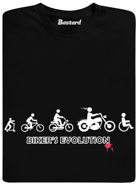 Bikers evolution pánské tričko