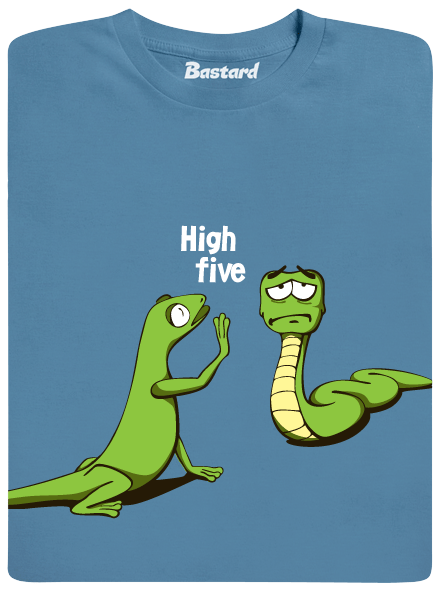 High Five modré pánské tričko