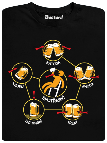Pivní obvody pánské tričko