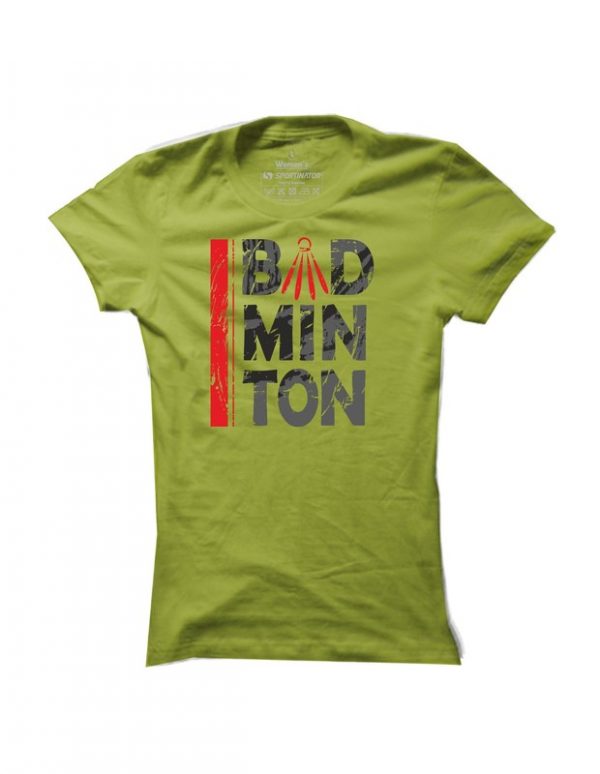 Badmintonové tričko Bad-Min-Ton pro ženy