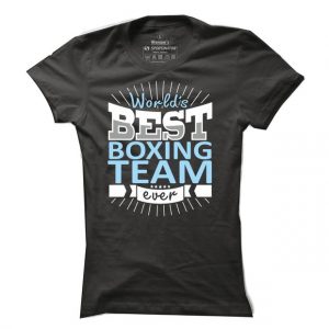 Dámské boxerské tričko Best boxing team