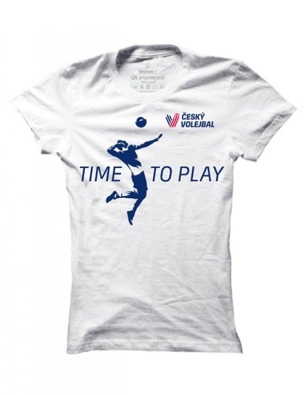 Dámské ČVS tričko Time To Play - Strike-Modrá
