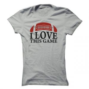 Dámské fotbalové tričko Love American Football