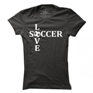Dámské fotbalové tričko Love Soccer
