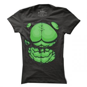 Dámské tričko na fitness Hulk Inside