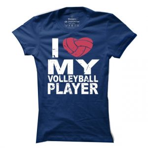 Dámské volejbalové tričko I love my volleyball