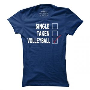 Dámské volejbalové tričko Single taken volleyball