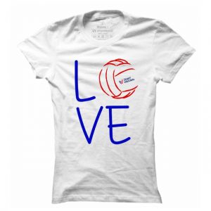 Dámské volejbalové tričko Volleybal Love