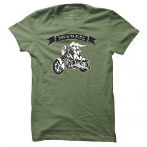 Pánské bikerské tričko Born to Ride - moto