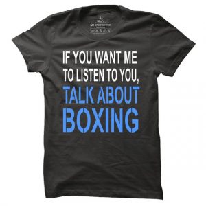 Pánské boxerské tričko Talk Boxing