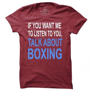 Pánské boxerské tričko Talk Boxing