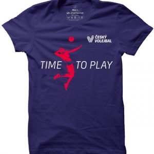 Pánské ČVS tričko Time To Play - Strike-Červená