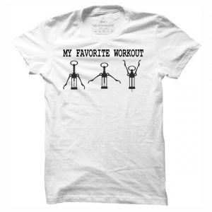 Pánské fitness tričko Favorite workout