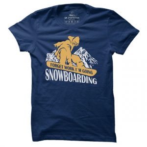 Pánské snowboardové tričko Im going snowboarding