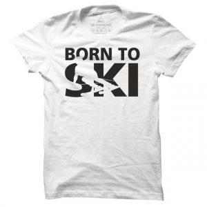 Pánské tričko na lyže Born to Ski