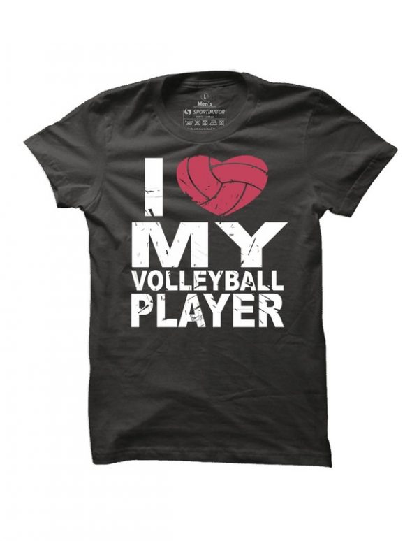 Pánské volejbalové tričko I love my volleyball