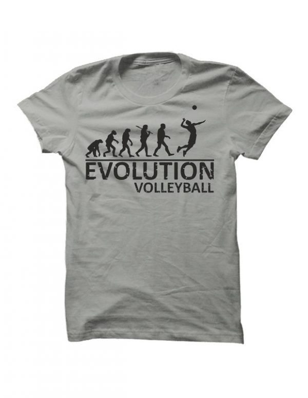 Pánské volejbalové tričko Volleyball evoluce