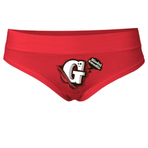 Bod G - červené kalhotky