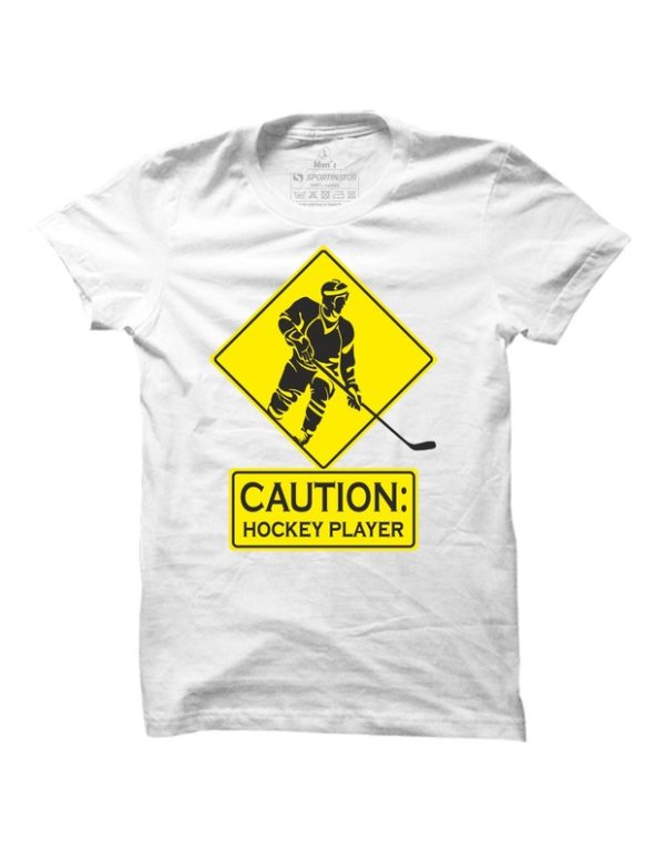 Pánské tričko na hokej Caution Hockey Player