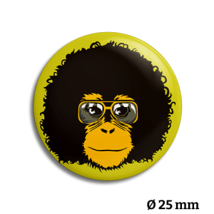 Placka Retro opičák