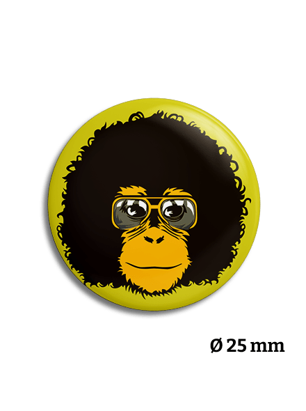 Placka Retro opičák