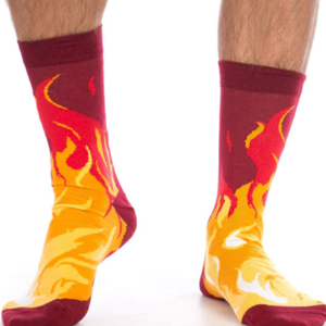 Nohy v plamenech ponožky