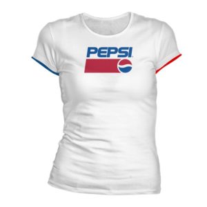 Triko dámské s barevnými pruhy Pepsi