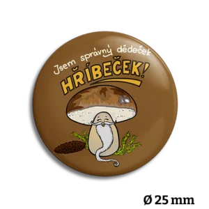 Placka Dědeček hříbeček