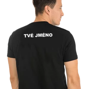 Tisk jména na záda