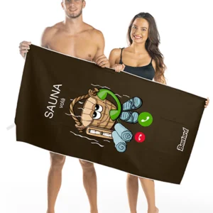 Sauna volá rychleschnoucí osuška