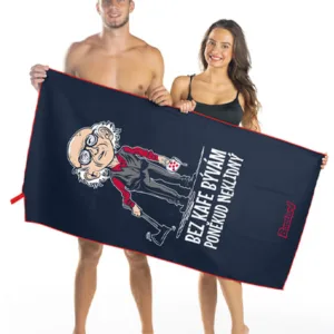 Neklidný bez kafe rychleschnoucí osuška
