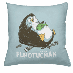 Plnotučňák polštář