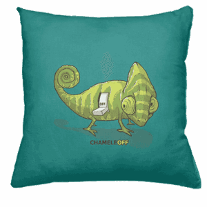 Zapnuto vypnuto polštář